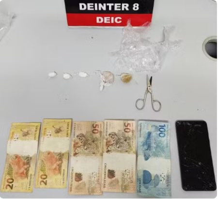 Suspeitos de envolvimento em tentativa de homicÃ­dio sÃ£o presos em flagrante por trÃ¡fico de drogas em Presidente Prudente
