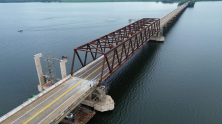 Liberado trÃ¡fego em ponte sobre Rio TietÃª, na Rodovia Assis Chateaubriand