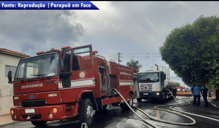 IncÃªndio em residÃªncia mobiliza Bombeiros e Defesa Civil de Osvaldo Cruz