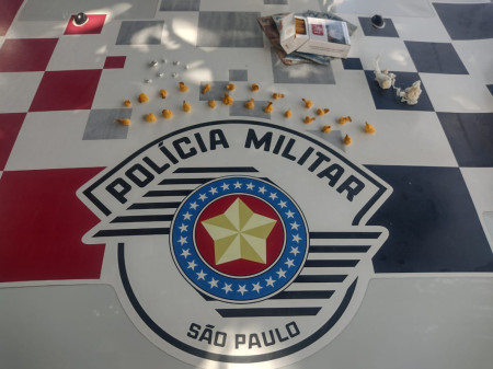 PM prende homem por trÃ¡fico de drogas em Osvaldo Cruz