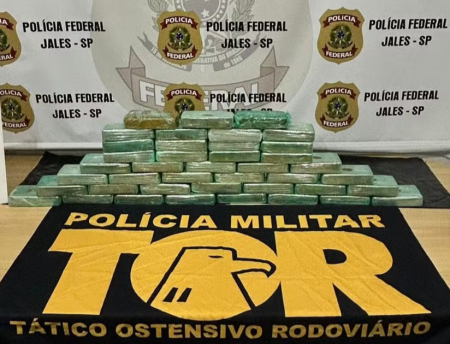 Motorista Ã© preso com 42 quilos de cocaÃ­na no carro durante operaÃ§Ã£o em Nhandeara