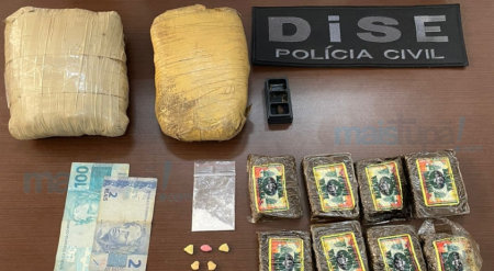 DISE prende dois traficantes na regiÃ£o central de TupÃ£