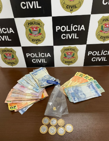 PolÃ­cia Civil prende suspeito de trÃ¡fico pela terceira vez em TupÃ£