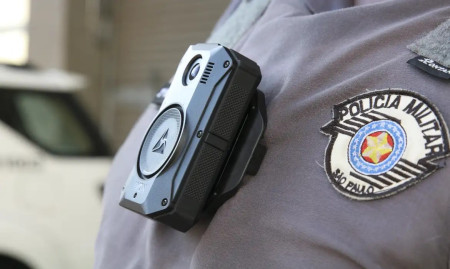 SP corta R$ 37 milhÃµes do programa de cÃ¢meras corporais em policiais