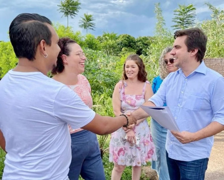 LucÃ©lia: Deputado viabiliza verbas e visita locais que receberÃ£o Ã¡rea de lazer