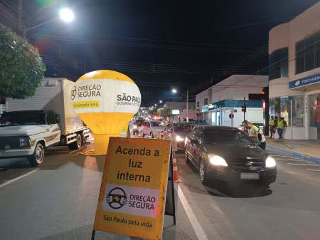 Com 20 recusas ao bafÃ´metro, blitz aborda mais de 800 motoristas em avenidas de Dracena