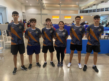 Equipe de TÃªnis de Mesa de Osvaldo Cruz fica entre as 8 melhores do Estado de SÃ£o Paulo nos Jogos da Juventude