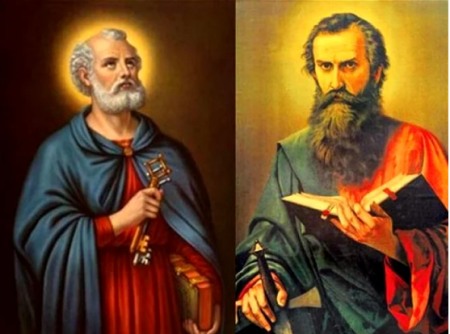 Dia de SÃ£o Pedro e SÃ£o Paulo Ã© celebrado em 29 de junho pela Igreja CatÃ³lica