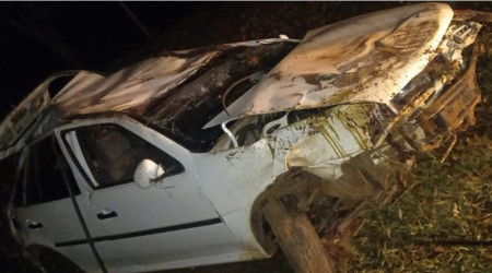 Mulher fica em estado grave apÃ³s acidente, em Pacaembu