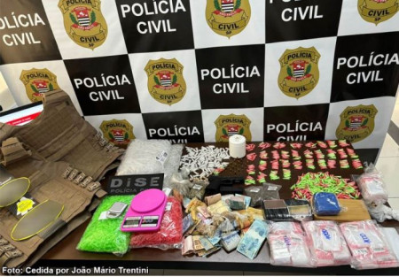 Policiais de Bastos participam de operaÃ§Ã£o de DISE contra o trÃ¡fico de drogas na regiÃ£o