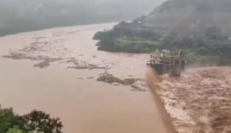 Barragem se rompe no Rio Grande do Sul e ameaÃ§a municÃ­pios vizinhos