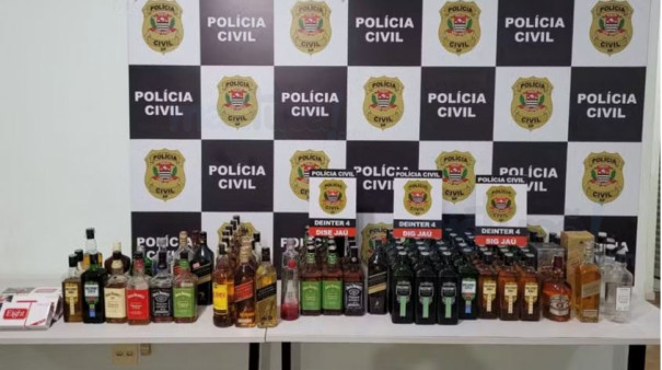 Polícia descobre depósito clandestino de bebidas alcoólicas falsificadas no interior de SP