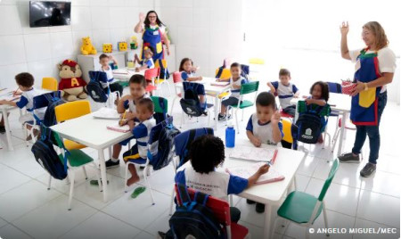 Duas em cada cinco crianÃ§as vulnerÃ¡veis estÃ£o matriculadas em creches