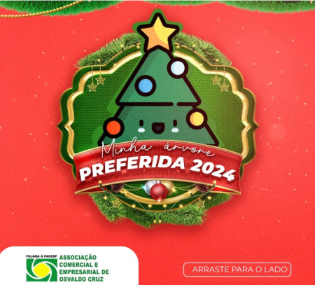ACEOC realiza mais uma ediÃ§Ã£o da campanha âMinha Ãrvore de Natal Preferidaâ