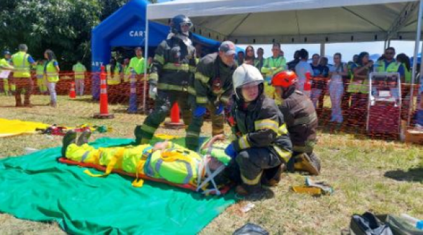 Rodovia Raposo Tavares foi cenário de simulado de acidente de grandes proporções