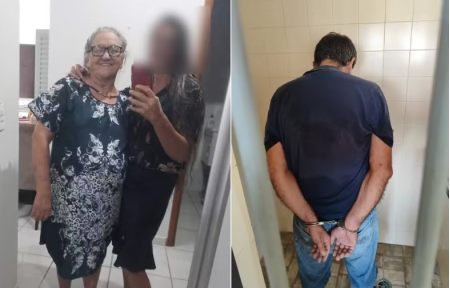 Homem Ã© preso suspeito de matar mÃ£e idosa e ferir a irmÃ£ a facadas em SÃ£o Manuel