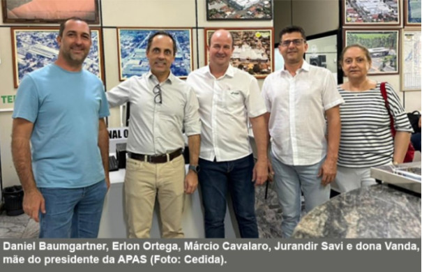 Cocipa recebe presidente da APAS (Associação Paulista de Supermercados)