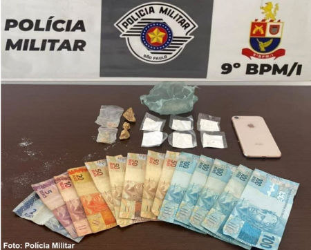 Trio de Iacri Ã© preso e drogas sÃ£o apreendidas apÃ³s tentativa de fuga pela SP-294