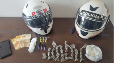Menor Ã© apreendido por trÃ¡fico de drogas em TupÃ£