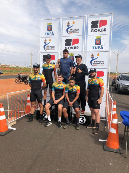 Ciclistas de Osvaldo Cruz disputam os Jogos Regionais de TupÃ£ representando SalmourÃ£o