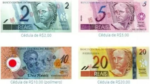 Primeiras notas do real vão sair de circulação; entenda mais 