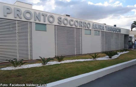 Homens sofrem queda da parte superior de obra em empresa de Bastos