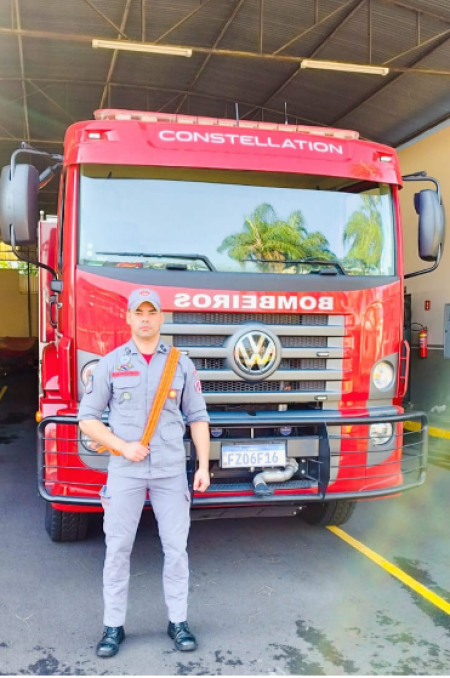 Bombeiro de Osvaldo Cruz vai servir em ForÃ§a Tarefa no combate aos incÃªndios no Pantanal