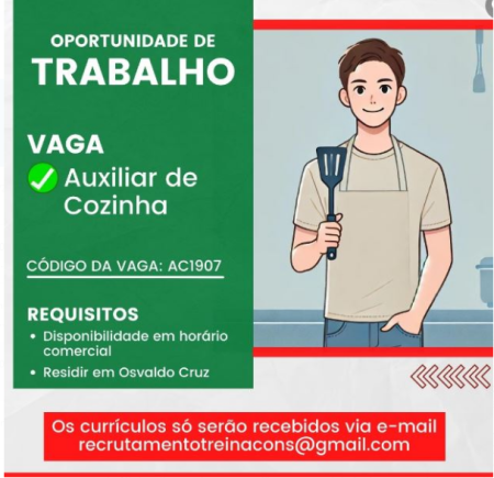 Nona Dulce estÃ¡ com oportunidades de emprego disponÃ­veis