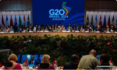 ReuniÃ£o do G20 discute taxaÃ§Ã£o de super-ricos e emergÃªncia climÃ¡tica 