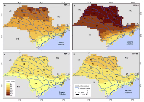 SP pode ficar até 6°C mais quente até 2050 e ter ondas de calor com mais de 150 dias, diz pesquisa 