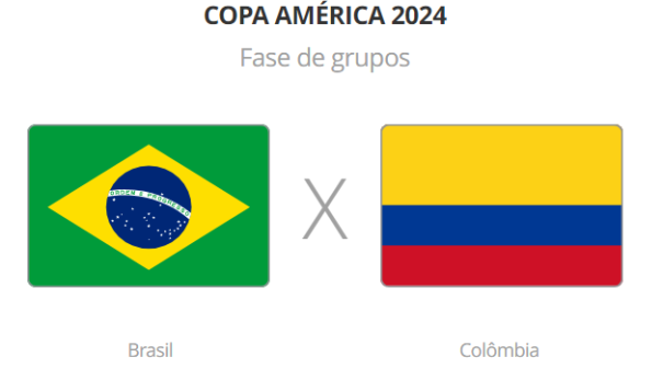 Brasil x Colômbia: onde assistir ao vivo, horário e escalações
