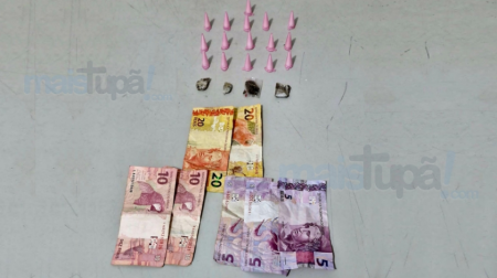 Homem Ã© preso por trÃ¡fico de drogas no Jardim Primavera, em PompÃ©ia