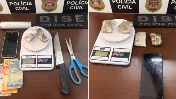 DISE prende dois indivíduos por tráfico em Tupã na terceira fase da Operação Sem Fronteiras