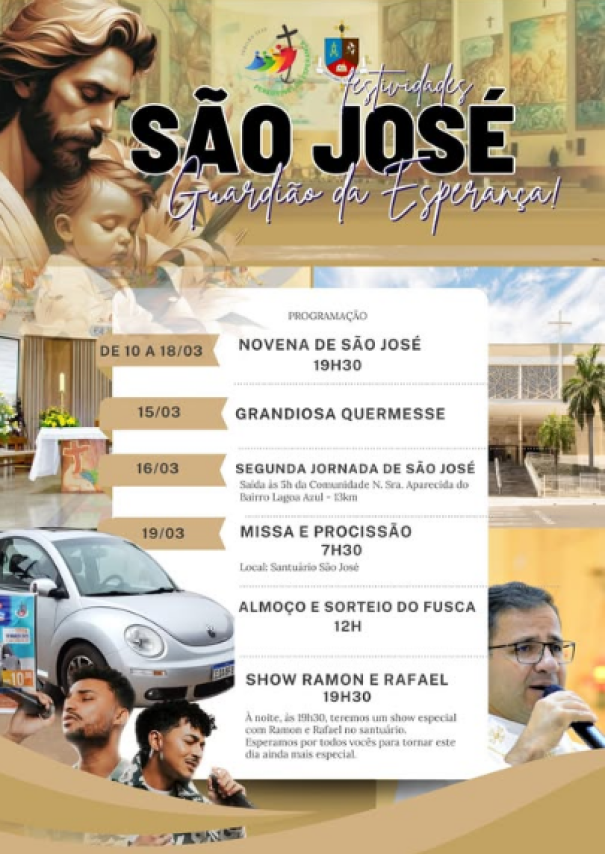 Santuário São José de Osvaldo Cruz prepara a tradicional Quermesse do Padroeiro