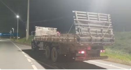 Motorista de caminhÃ£o Ã© preso apÃ³s dirigir embriagado na Rodovia Comandante JoÃ£o Ribeiro de Barros, em Santa Mercedes