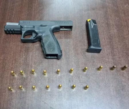 Com pistola de 9mm, homem Ã© preso em flagrante no Jardim JequitibÃ¡s, em Presidente Prudente