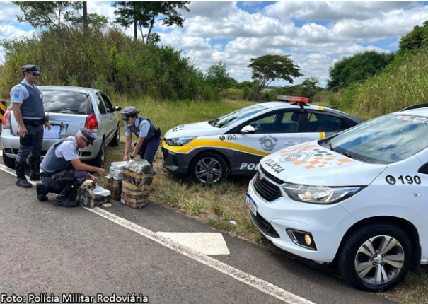 Jovem de 24 anos é preso com drogas na Rodovia Assis Chateaubriand