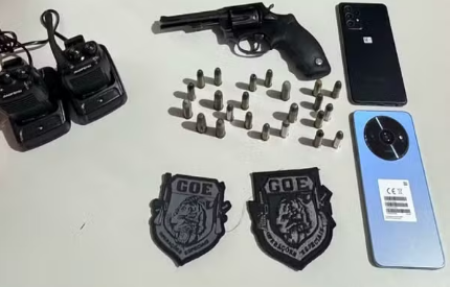 OperaÃ§Ã£o Campo Seguro investiga crime de disparo de arma de fogo e prende suspeito em Sandovalina