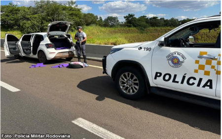 Jovem de 26 anos Ã© preso com 115 quilos de maconha em rodovia de Rancharia (SP)