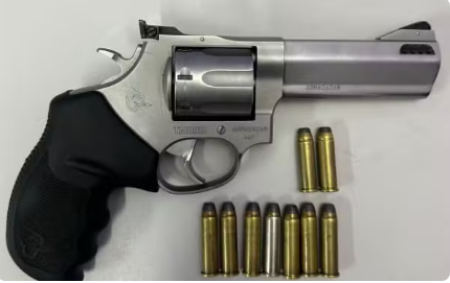 Durante busca residencial, revÃ³lver e muniÃ§Ãµes sÃ£o encontrados dentro de guarda-roupa e homem Ã© preso em Presidente EpitÃ¡cio