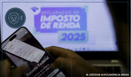 DeclaraÃ§Ã£o prÃ©-preenchida completa do IR estÃ¡ disponÃ­vel