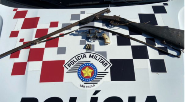 Polícia Militar prende homem após denúncia de disparo de arma de fogo em Adamantina