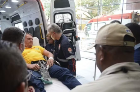 Bolsonaro passa mal e governo do RN disponibiliza helicÃ³ptero