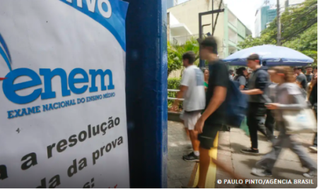 Prazo para pedir isenÃ§Ã£o da inscriÃ§Ã£o no Enem comeÃ§a nesta segunda