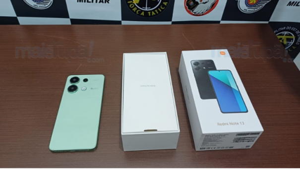 Polícia recupera celular furtado e vítima identifica o autor do furto em Tupã