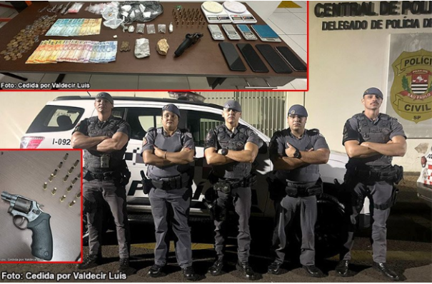 Polícia Militar de Bastos 'nocauteia' o tráfico e causa prejuízo de R$ 20 mil aos cofres do crime