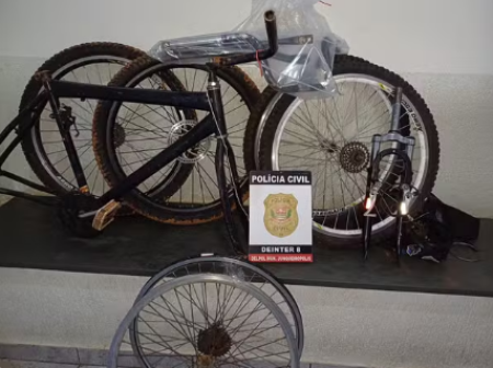Oito adolescentes sÃ£o identificados como suspeitos de furtos de bicicletas de alunos de escola estadual, em JunqueirÃ³polis