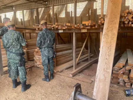 Madeireira Ã© multada em R$ 1,6 mil por irregularidades com Documento de Origem Florestal em Regente FeijÃ³