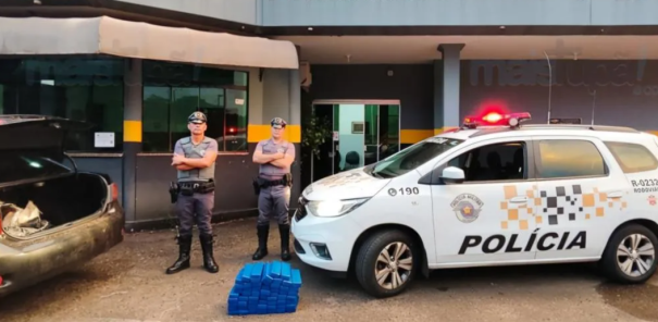 Policiamento Rodoviário prende traficante com 35 kg de maconha na SP-294, em Parapuã