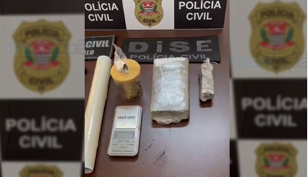 PolÃ­cia Civil de TupÃ£ prende entregador que praticava trÃ¡fico e divulgava nas redes sociais